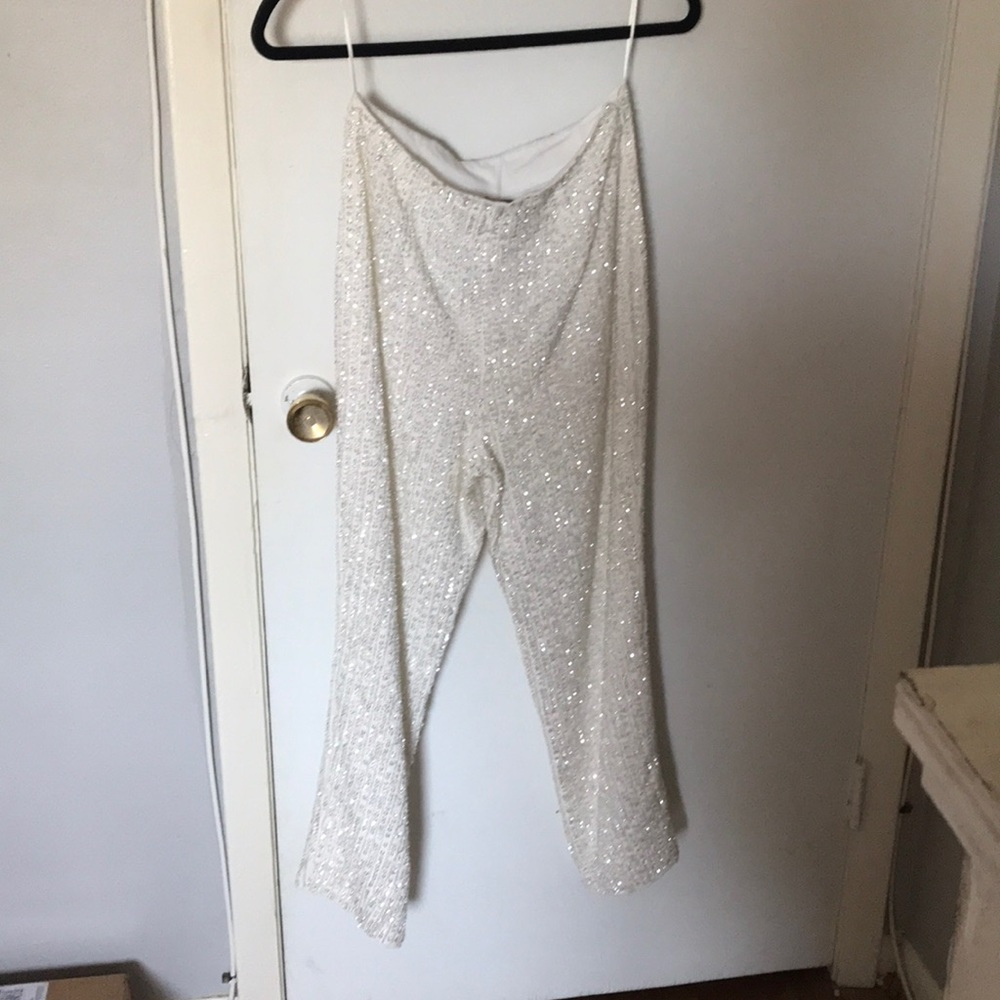 Sequin trousers